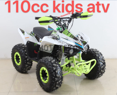 Квадроцикл детский Racer (Рейсер) RC110 COYOTE белый/зелёный (машинокомплект)